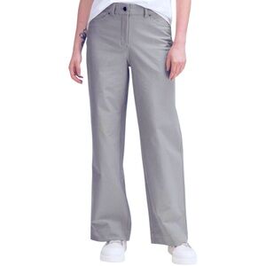 Lululemon City Sleek 5 Pocket Wide-Leg Pant size 26 in Silver Drop